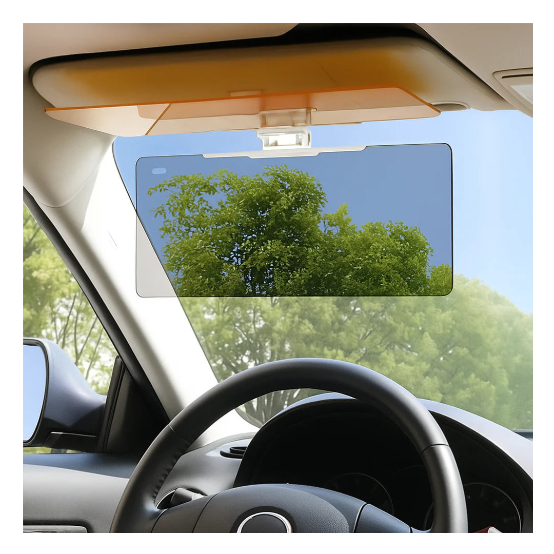 Improved Visibility, Safer Driving — Anti-Glare Day & Night Visor