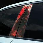 Samurai Warrior Car Door Pillar Sticker