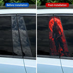 Samurai Warrior Car Door Pillar Sticker