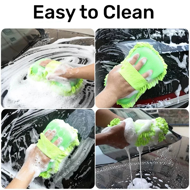 Microfibre Car Wash Sponge - Forcauto